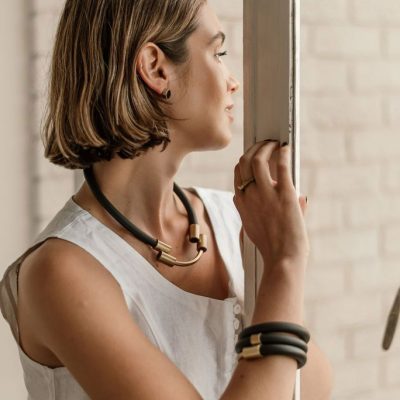 iloni jewellery - double original neckpiece - Shopfox