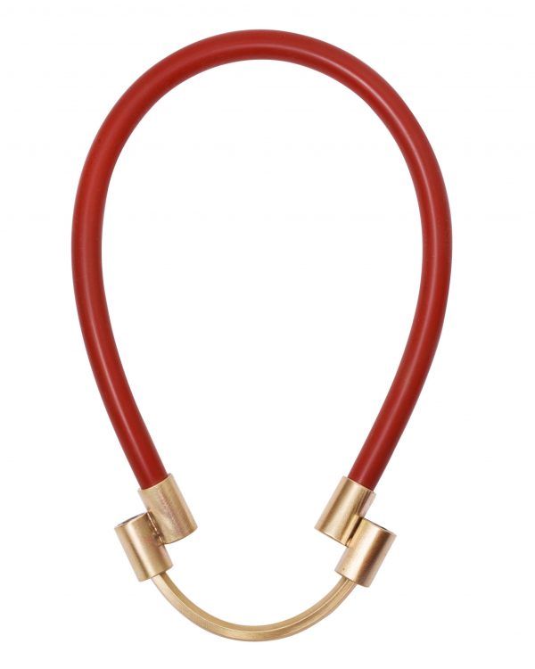 iloni jewellery - double original neckpiece - red - Shopfox