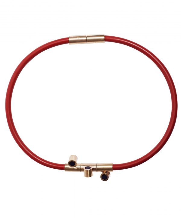 iloni Jewellery - Touch neckpiece - red - Shopfox
