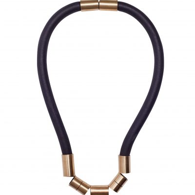 iloni Jewellery - Split neckpiece - black - Shopfox