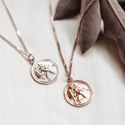 Maiden Stone - St Christopher Necklace - Shopfox