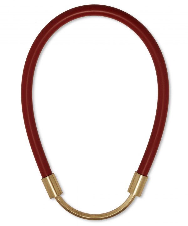 iloni jewellery - original neckpiece - red - Shopfox