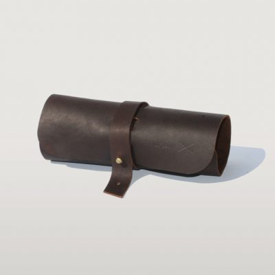 Major John Leather Cable & Pen Roll-up Bag - Shopfox