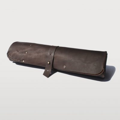 Major John Leather Knife Roll-up Bag - Shopfox