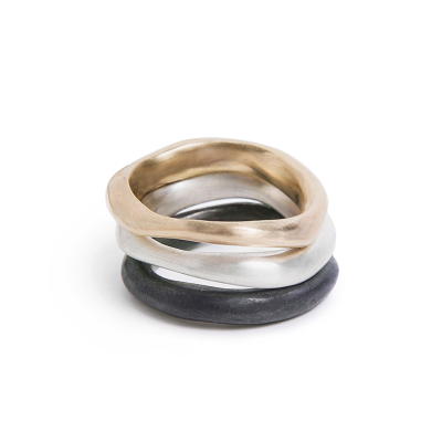 stack-ring iloni silver