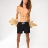 Gilo Lifestyle Mens Black Hybrid Lifestyle Short - front - Shopfox