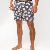 GiLo Lifestyle Mens Grey Daisy Hybrid Lifestyle Shorts - Shopfox