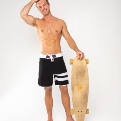 GiLo Lifestyle Retro Board Shorts Black 3 - Shopfox