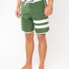GiLo Lifestyle Retro Board Shorts Green - 2 - Shopfox