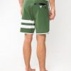 GiLo Lifestyle Retro Board Shorts Green - back - Shopfox