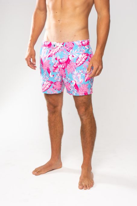 pink swim brief