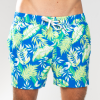 GiLo Lifestyle Blue & Lime Swim Shorts - front - Shopfox