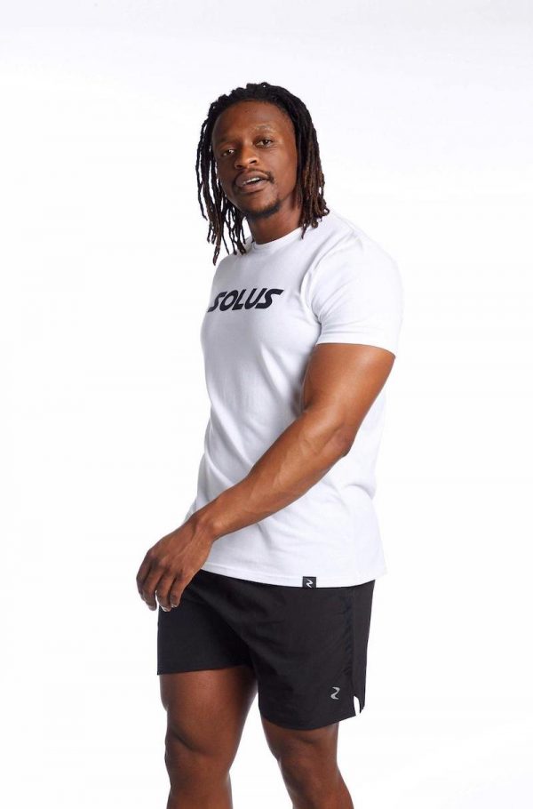 Solus Sport - White Ace Training T-Shirt - Shopfox