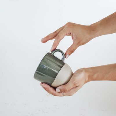 umi mug in forest dew