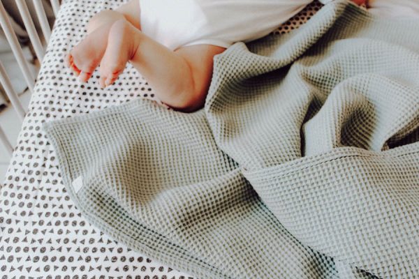 Koosh-uhn - Waffle Weave Baby Blanket - Shopfox