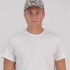 GiLo Lifestyle Mens Grey Daisy New Washed Chino Cap