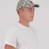GiLo Lifestyle Mens Grey Daisy New Washed Chino Cap