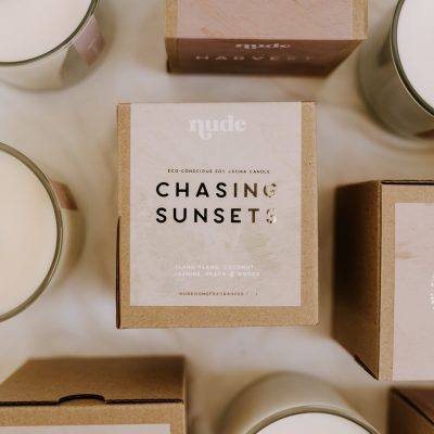 Nude Home Fragrances - Chasing Sunsets Candles - Shopfox