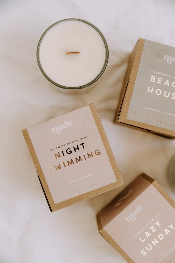 Nude Home Fragrances - Night Swimming Candles - Shopfox
