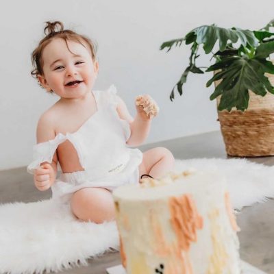 rickly Pear Kids - Linen Summer Frill Dungaree - Shopfox