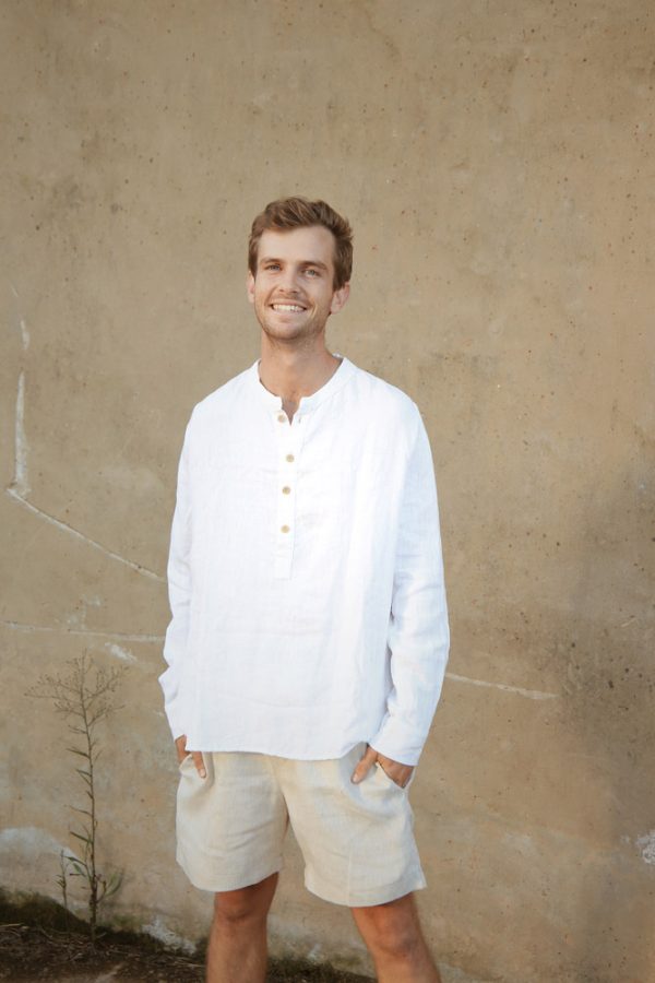 Dawn to Dusk Collections Amala Shirt - White - Shopfox