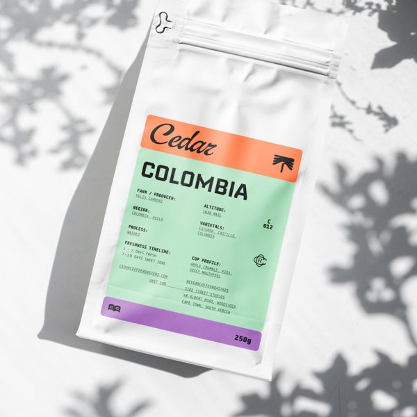 Colombia Felix Samboni washed - Cedar Coffee Roasters