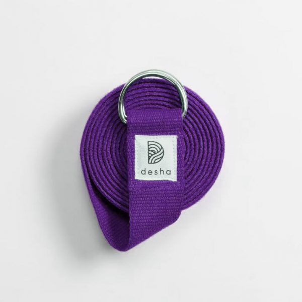 Desha - Yoga Strap - Purple - Shopfox