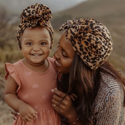 Issa Bella Knotz - Bellarina Turban - Leopard Print - Shopfox