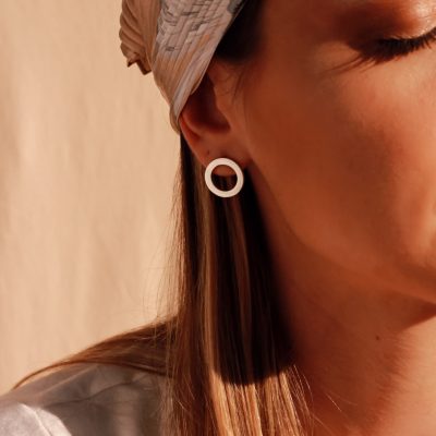 Maiden Stone - Halo Earring - Shopfox