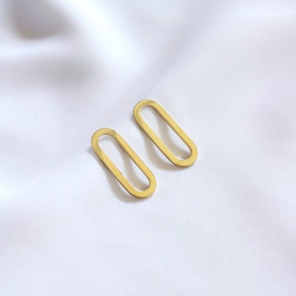 Maiden Stone - Tyde Earrings - Gold Plated - Shopfox