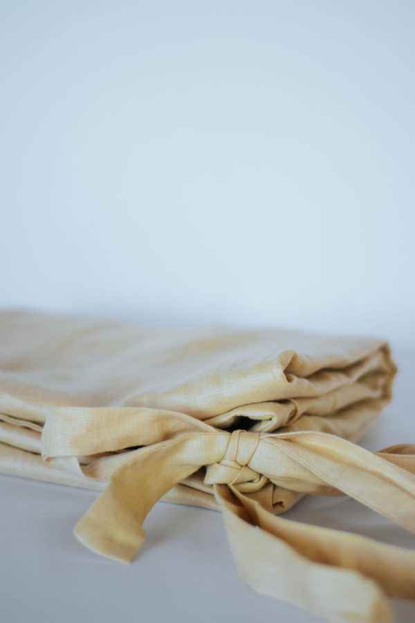 Love Your Home - Linen Pillow Case - Sunshine Yellow - Shopfox