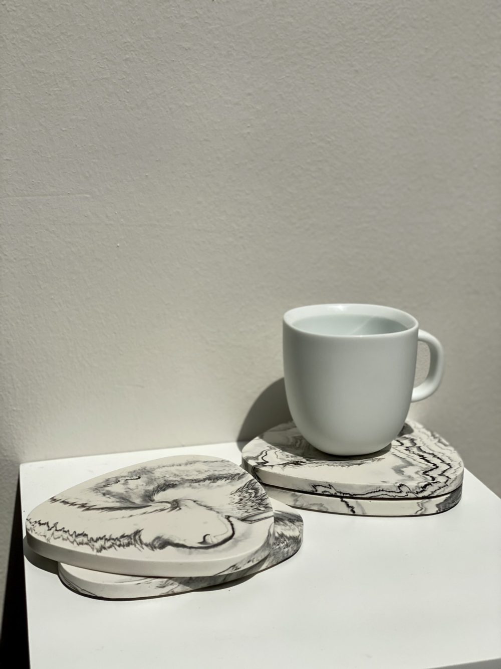 Coaster Set - White Marble – Casa Cosmos – Shopfox