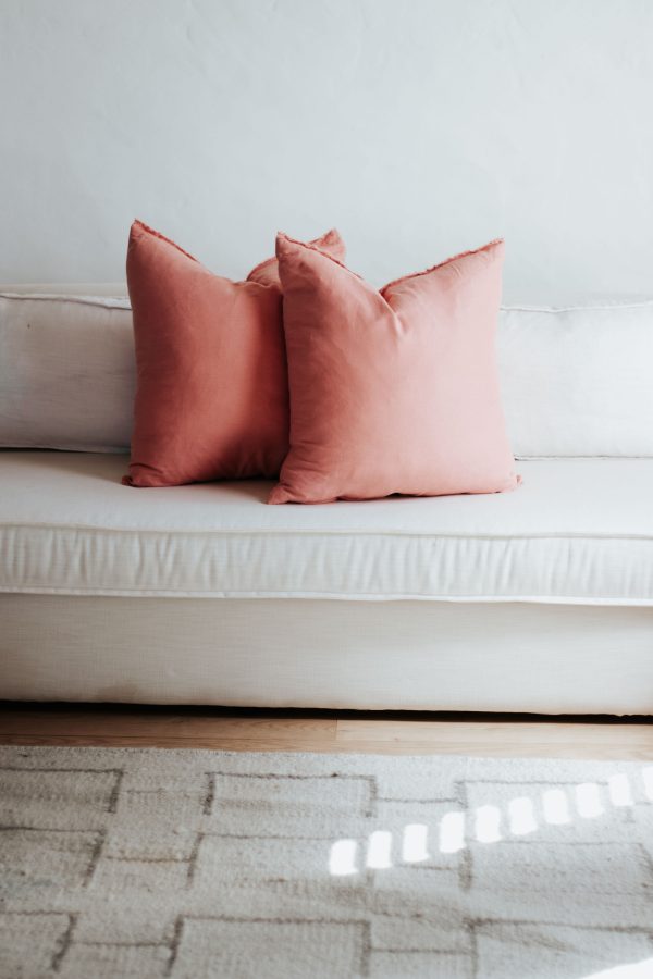 Love Your Home - Linen Scatter Cushion Cover - Dusty Pink - Shopfox