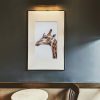 A Dozen and One - Giraffe and Friend Framed Print - Shopfox