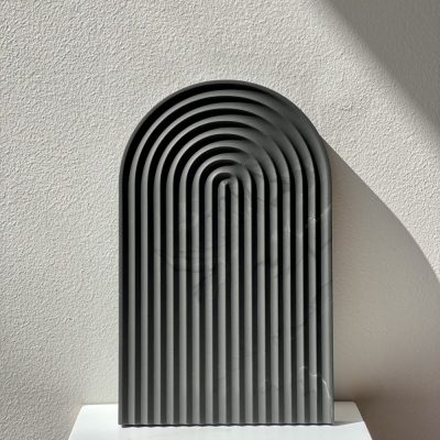 Casa Cosmos Arch Tray Large - Onyx