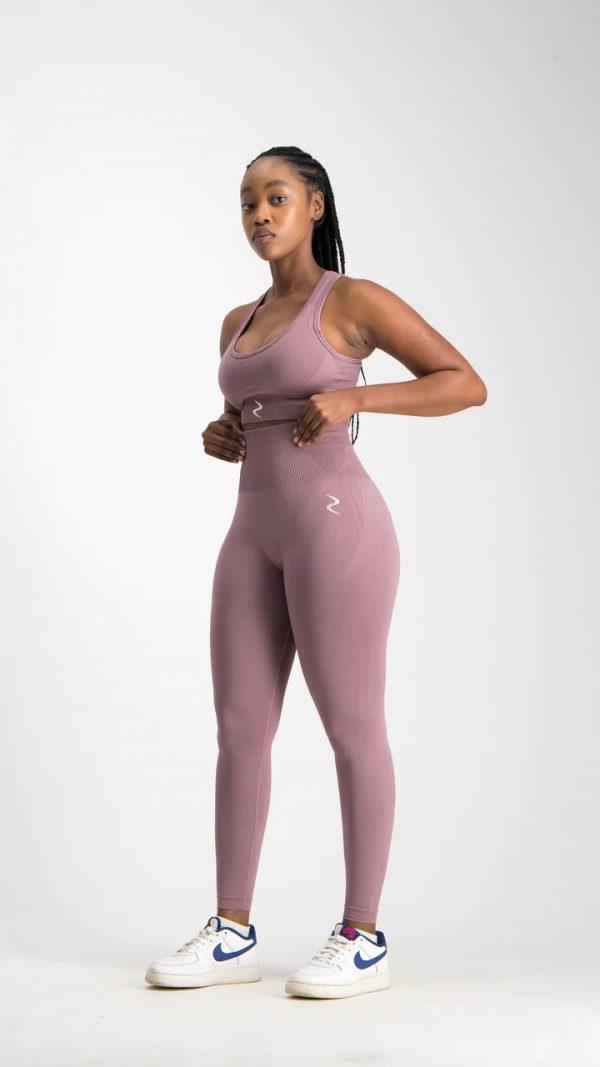 Solus Sport - Essential Blush Pink Yoga Set - Shopfox