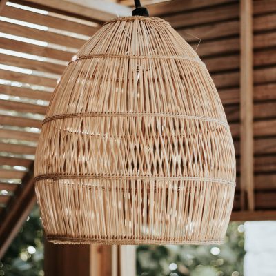 Binga - Wicker Lamp - Shopfox