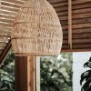 Binga - Wicker Lamp - Shopfox