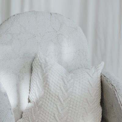Saint Interiors - Liv Knitted Cushion Cover - Shopfox