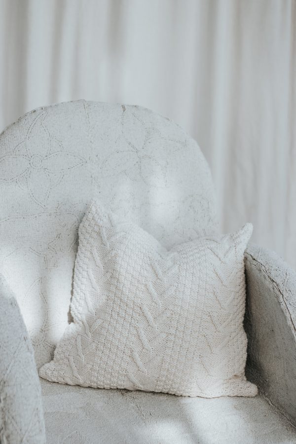 Saint Interiors - Liv Knitted Cushion Cover - Shopfox