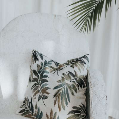 Saint Interiors - Cole Gold Leaf Cushion Cover - Shopfox