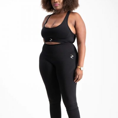 Solus Sport - Essential Black Yoga Set - Shopfox