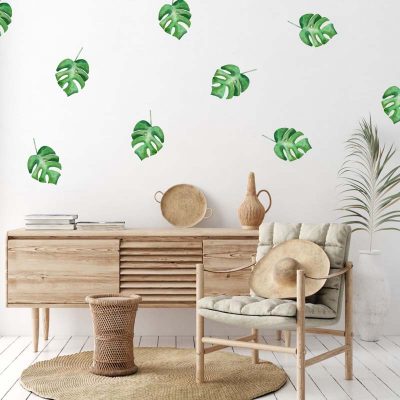 Petite Leaves Wall Stickers – Shopfox