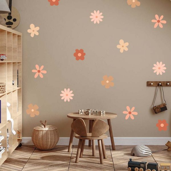 Stickit Designs - Autumn Flowers Wall Stickers - Shopfox