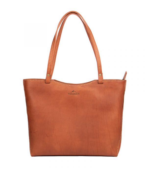 Wanderer Handcrafted Leather - Leya Leather Handbag - brown - Shopfox