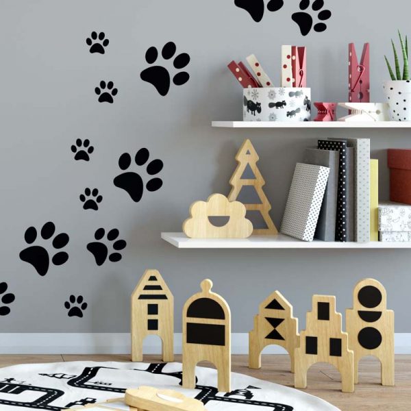 Stickit Designs - Dog Tracks Wall Stickers - Shopfox