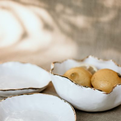 Passionfruit Ceramics - Gold Edged Bowl - Shopfox