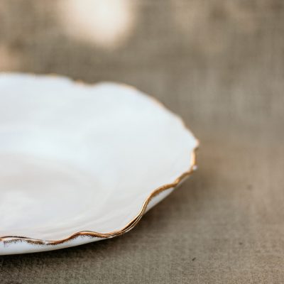 Passionfruit Ceramics - Gold Edged Large Plate - Shopfox