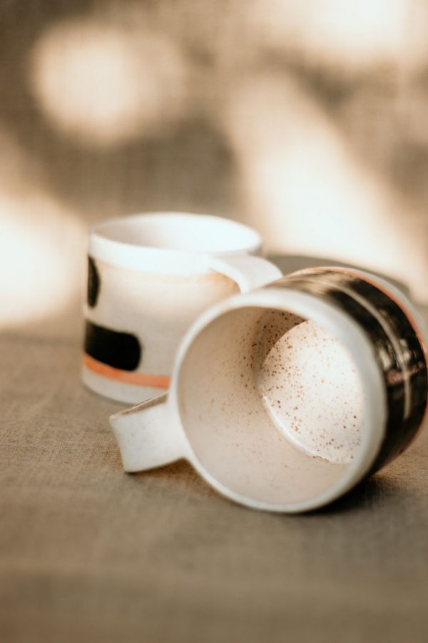 Passionfruit Ceramics - Stone Ridged Mug - Shopfox