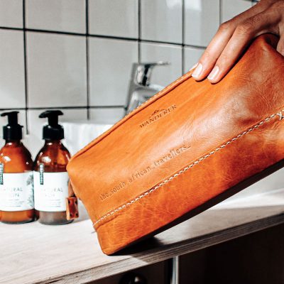 Wanderer Handcrafted Leather - Leather Toiletry bag - Shopfox